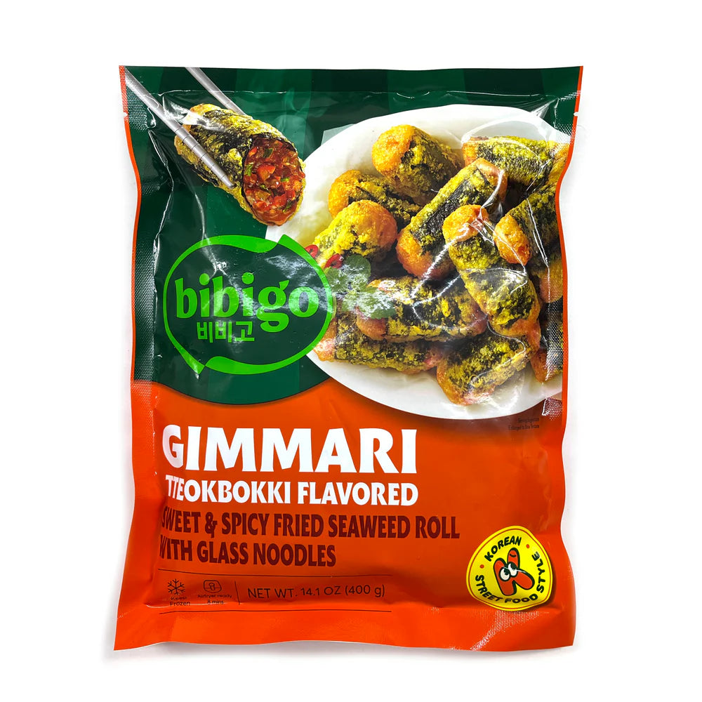BIBIGO Gimmari fried seaweed roll (tteokbokki) 비비고 김말이 떡볶이맛 400g